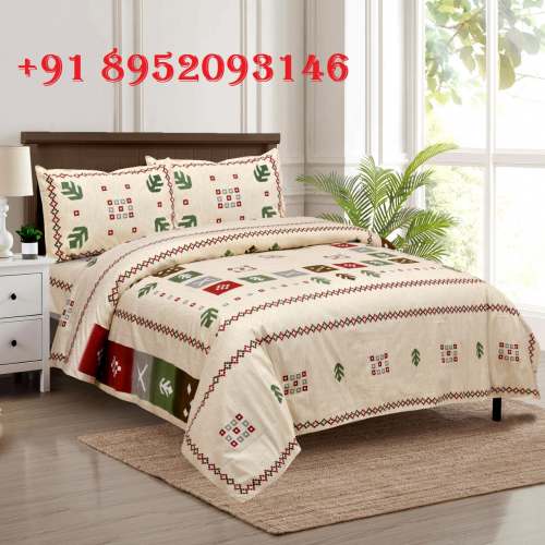 Double Bed King Size Bedsheet 108x100