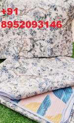 Double Bed King Size Bedspread Light