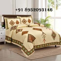 Double Bed King Size Cotton Bedsheet 100x108