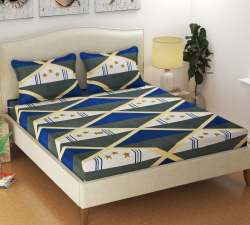 Double Bed Printed Bedsheet