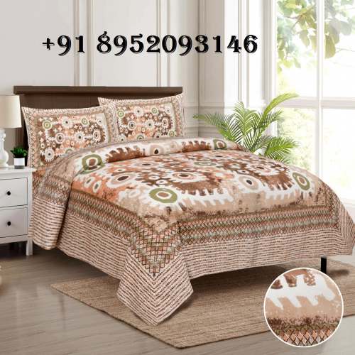 Double Bedsheet Pure Cotton Bedsheet 100x108