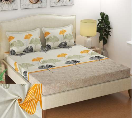 Elastic Bedsheet Floral Bedsheet