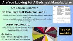 King-Size Cotton Bedsheets â€“ Export Quality with Pillow Covers