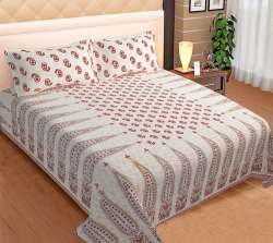 Rajasthani Cotton Indigo Bedsheet