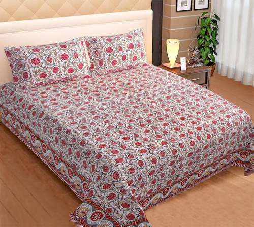  Rajasthani Indigo Cotton Bedsheet king size