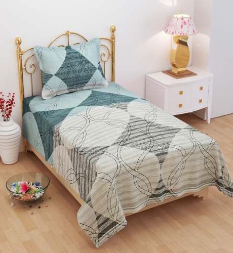 Single Bedsheet Geometrical Bedsheet