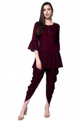 Get Kurti Dhoti Set By Crazora Brand At Wholesale