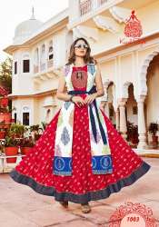 Long Anarkali Kajal Style Kurti at Wholesale Rate 