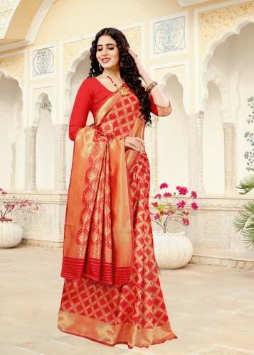 New Arrival Banarasi Silk Saree For Ladies