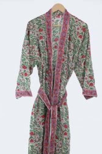 Floral Printed Kimono Dresses 
