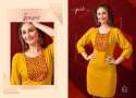 Rayon Embroidered  Kurtis 