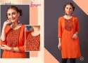 Rayon Embroidered  Kurtis  thumb 1