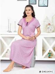 Kuukee Hosiery Printed Nighty 