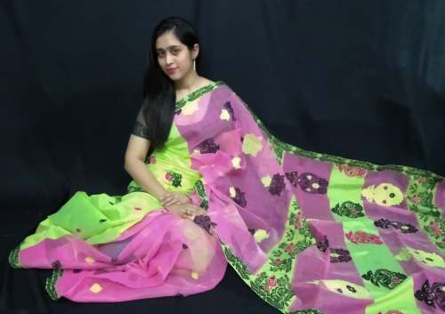 EAGLE HANDLOOM BEAUTIFUL SILK SAREE by EAGLE GROUP