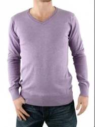 Mens Purple Full Sleeve T shirt