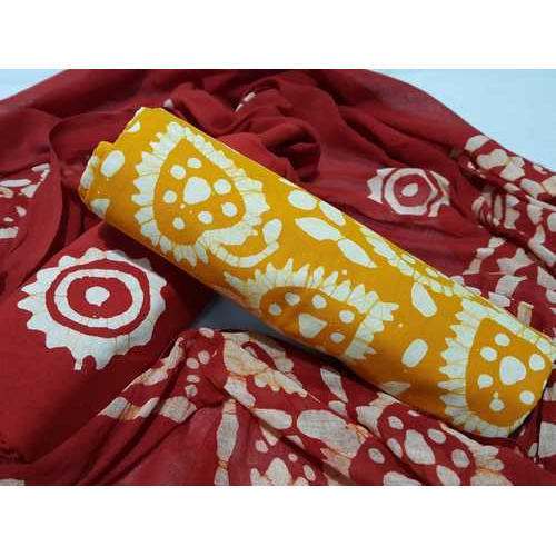 bandhni print material