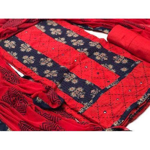 Tika work dress material