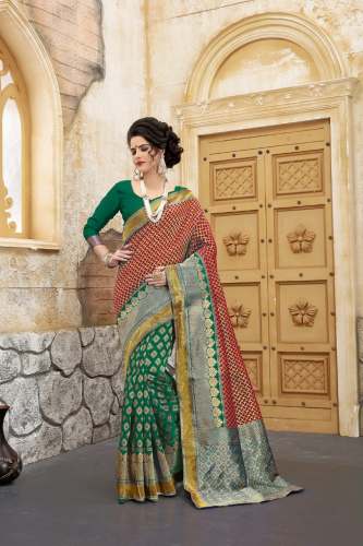 Banarasi Silk Saree by Zenny Creation