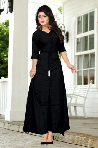 Creta Black Gown