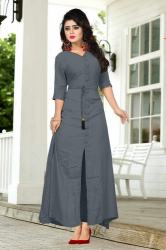 Creta Grey Gown