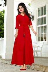 Creta Red Gown