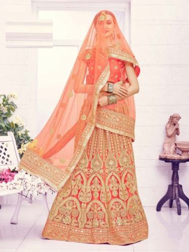 Gajri Bridal Lehenga0