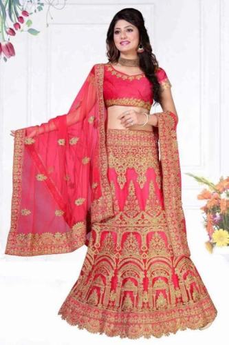 Gajri Bridal Lehenga2