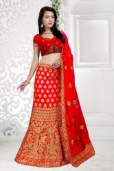 Gajri Bridal Lehenga9