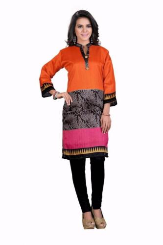 Nidhi Orange Kurtis