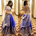 Nirava Blue Lehenga
