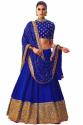Shakshi Blue Lehenga