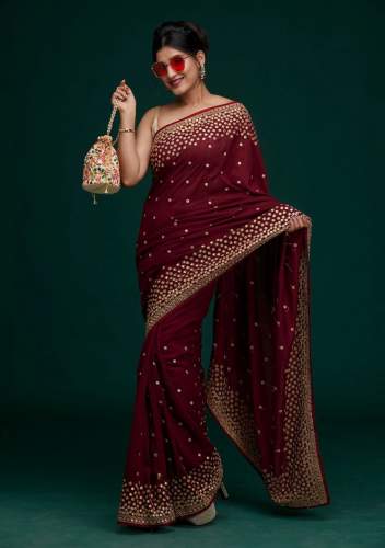 🥻 SAREE TWO TONE VICHITRA SILK