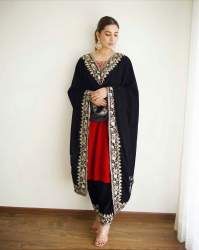 BEAUTIFUL EMBROIDERED & HEAVY VELVET PLAZZO