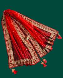 BRIDAL  LEAF DUPPATA