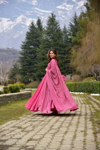 ETHENIC GOWN DUPATTA SET