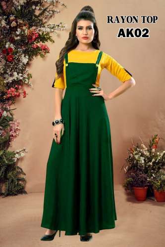 Eva Stylish Rayon 14 kg Kurtis 