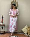 Hand Block Print Long Stylish Kurta Set thumb 5