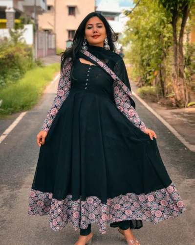  maxy gown with Dupptta 