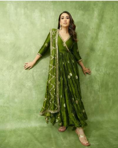 New Designer Bollywood Look GOWN With DUPATTA👚💃