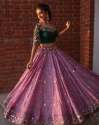 NEW DESIGNER EMBROIDERED LAHENGA CHOLI