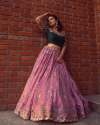 NEW DESIGNER EMBROIDERED LAHENGA CHOLI thumb 2