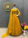 New Designer Party Wear gown many colour thumb 1