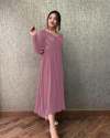 NEW HEAVY FOX GEORGETTE GOWNS*LEMON* 