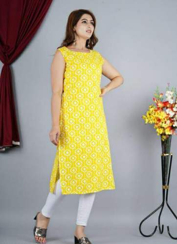 NEW LAUNCHING  *COTTON KURTI*