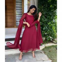   NEW LAUNCHING GOWN WITH DUPATTA POOJA