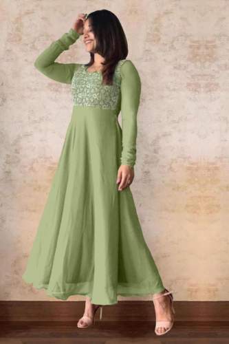 New Lunching Gown Dress  JALAK