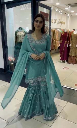  Party Wear Look Top Plazzo & Dupatta  *👗🧚‍♀️⭐️