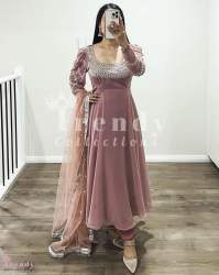 SERIES GEORGETTE GOWN DUPPTA FULL SET WITH PENT