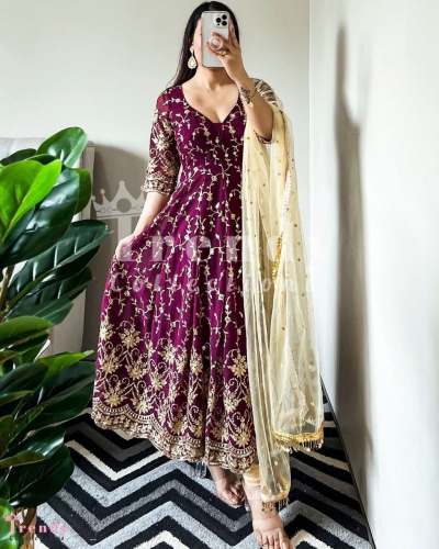TRADITIONAL GOWN WITH DUPATTA