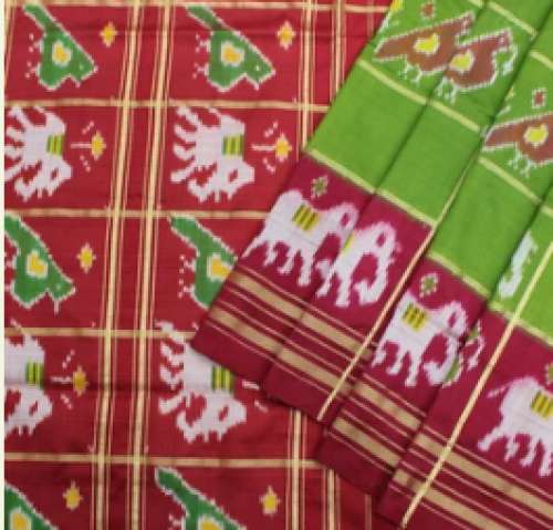 Ikat Silk Saree